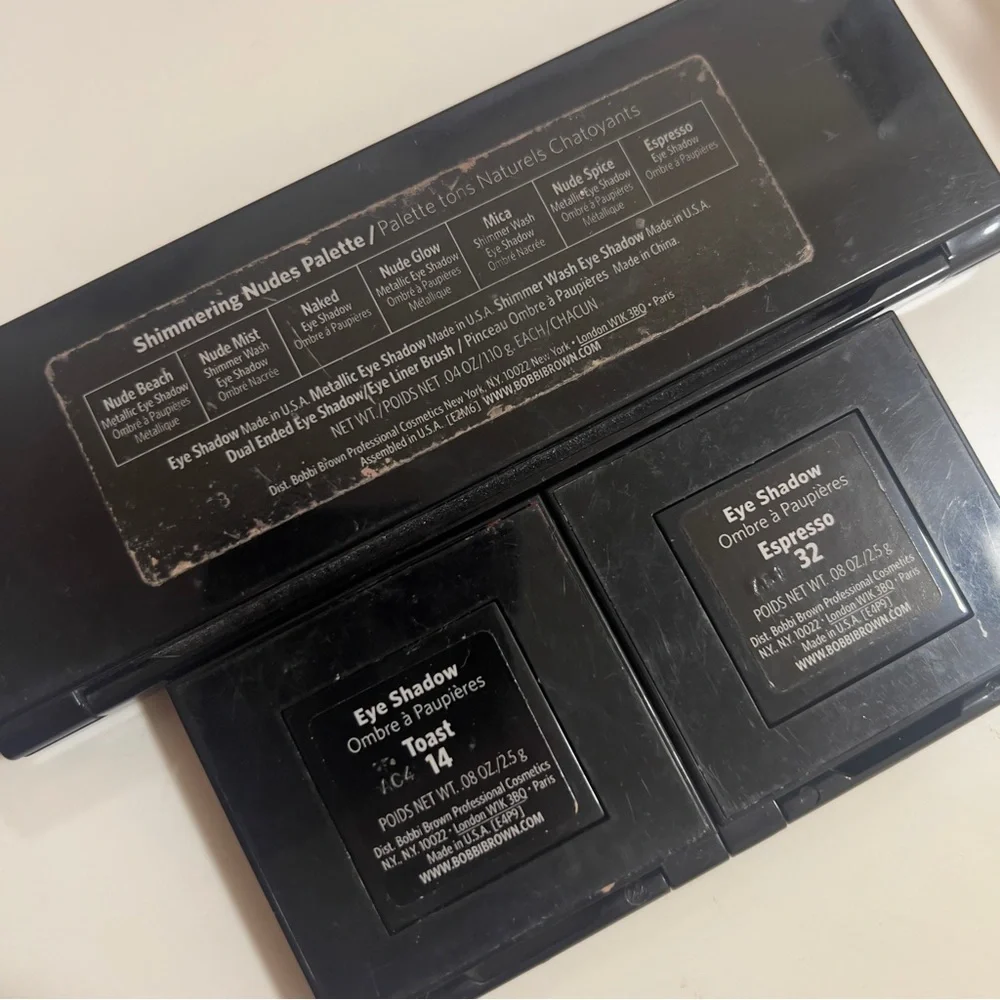 Used Bobbi Brown Eyeshadow Bundle!